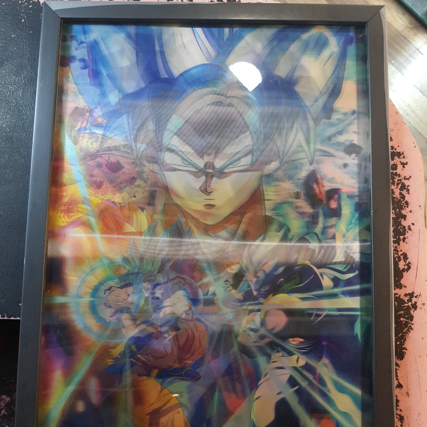 Poster DBZ Broly VS Goku