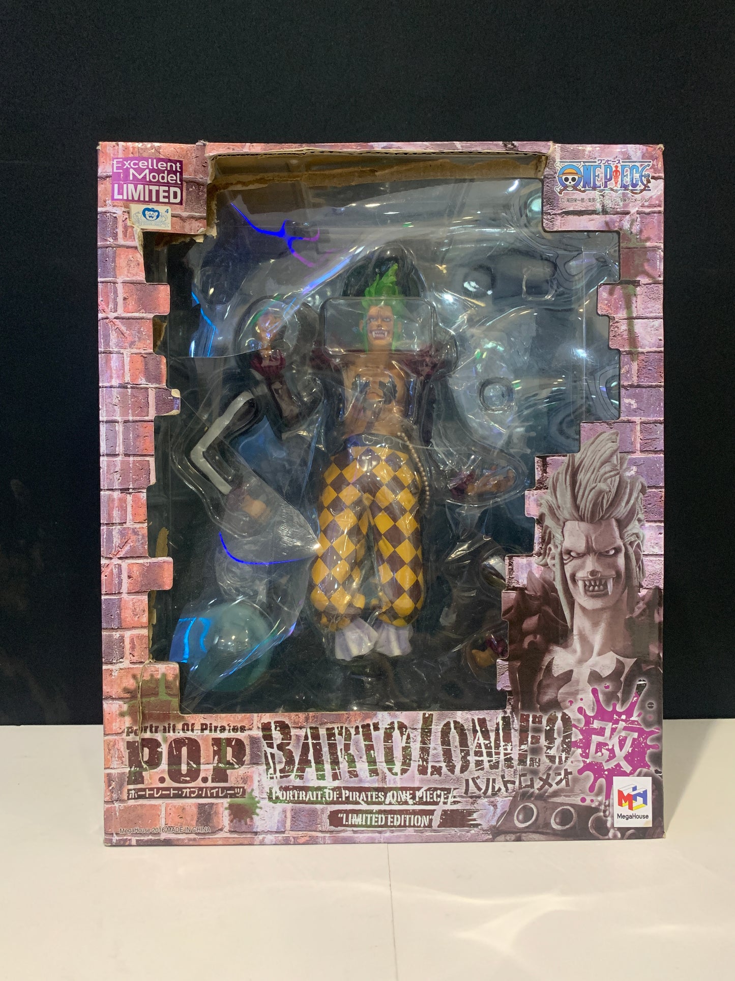 MegaHouse One Piece Portrait of Pirates Limited Edition Bartolomeo