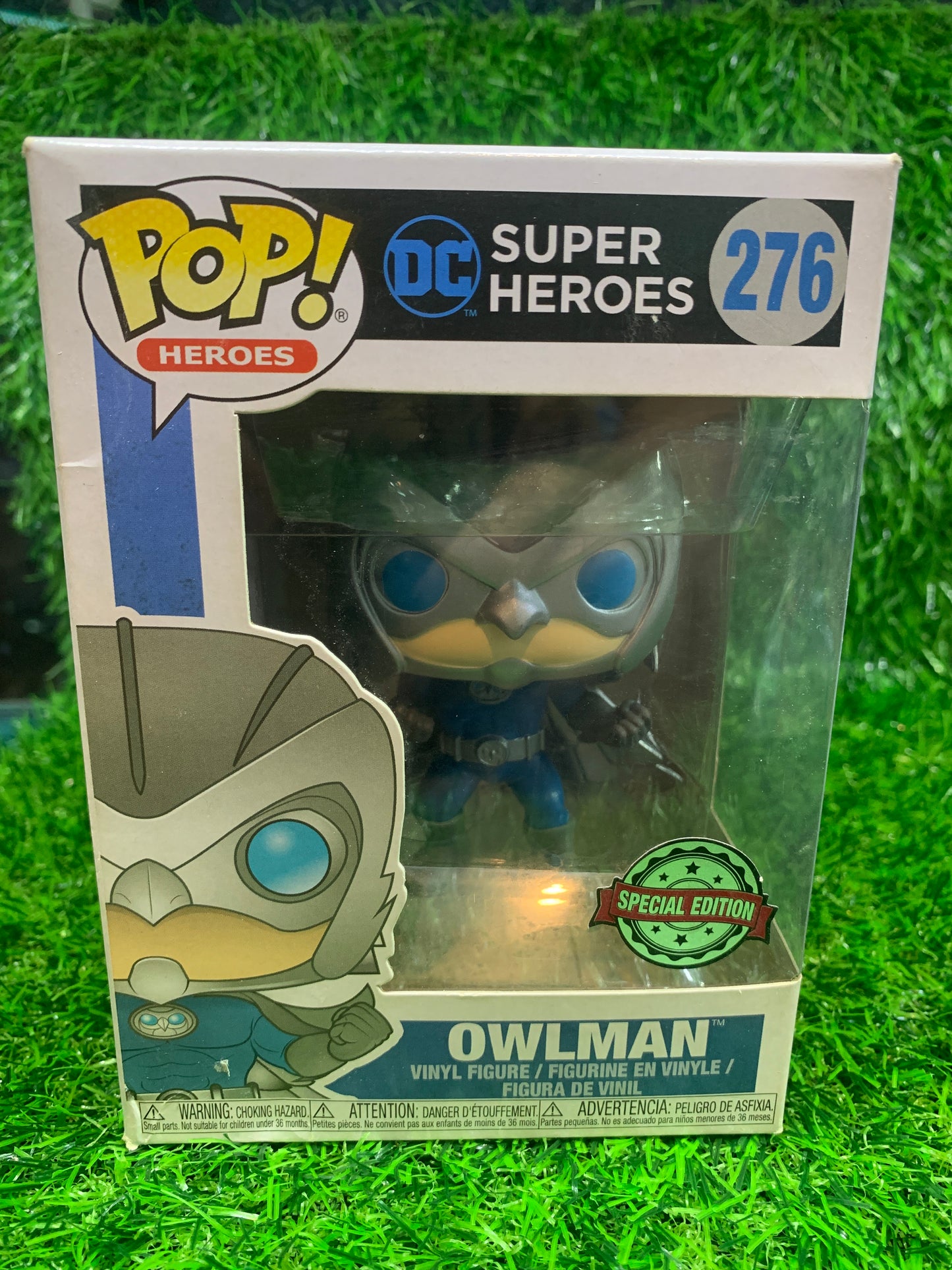 Funko pop DC superheroes owlman 276