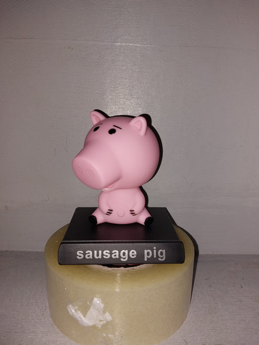 Bobble Head Sausage Pig