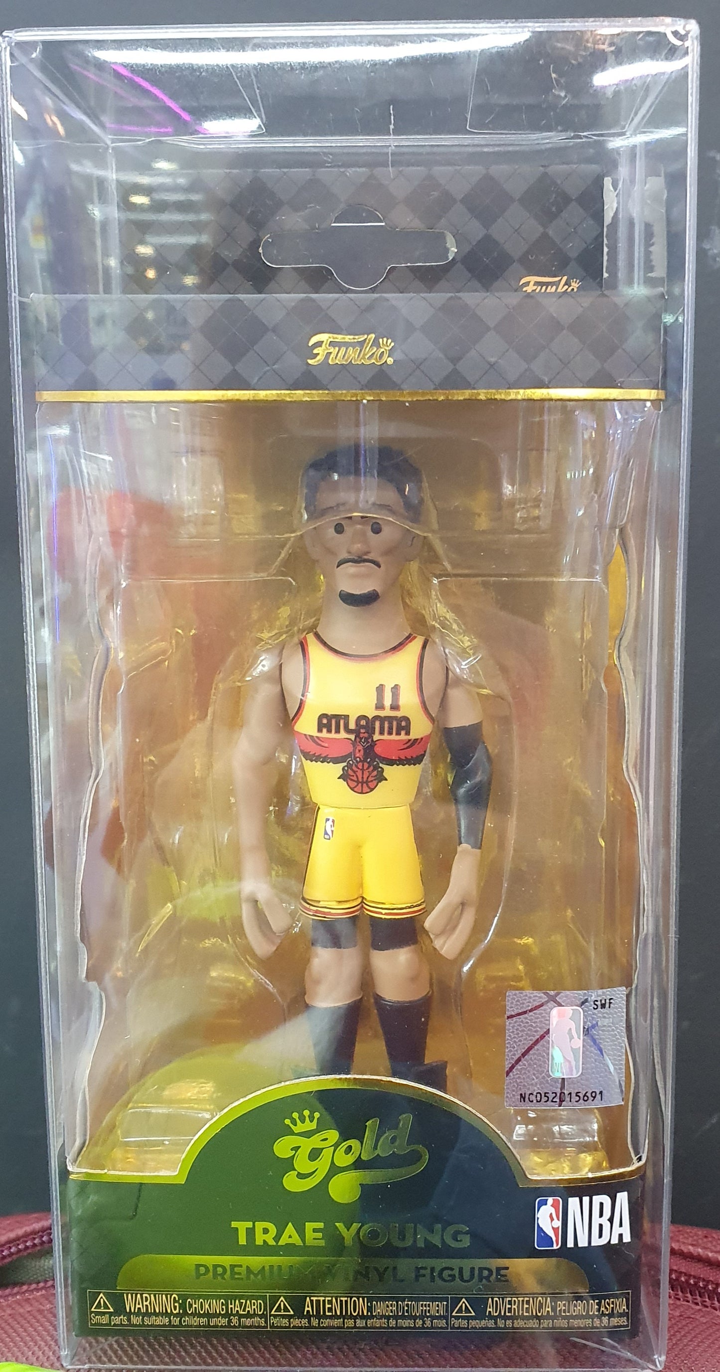 Funko Gold NBA Trae Young (atlanta 11,yello)