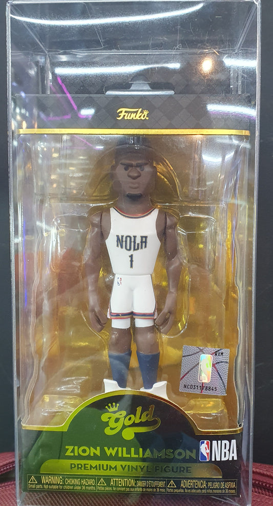 Funko Gold NBA Zion Williamson (Nola 1,white)