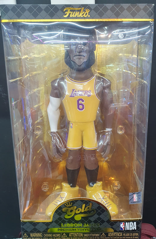 Funko Gold NBA Lebron James 12 (Lakers 6,yellow)