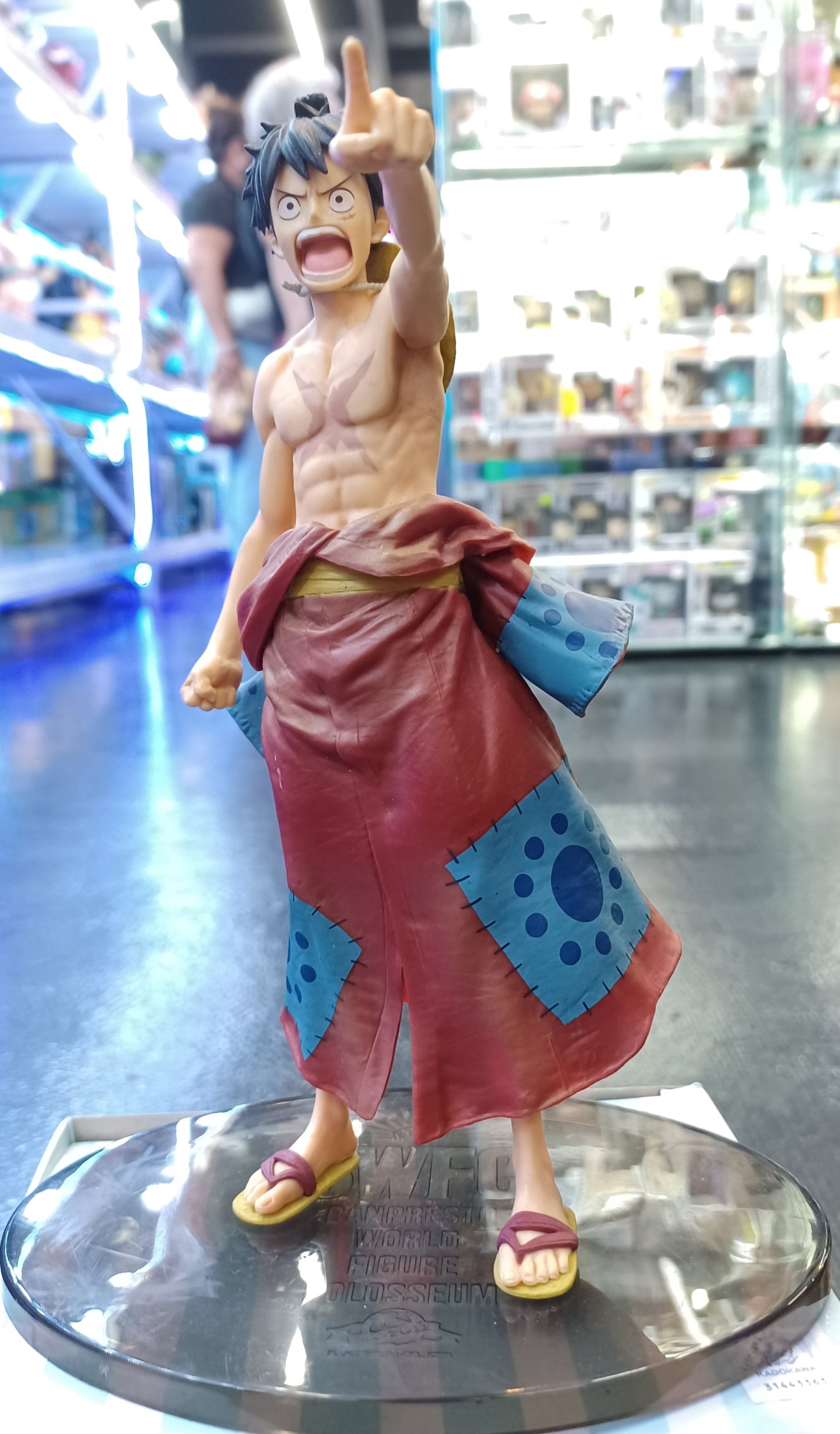 BWFC BANPRESTO WORLD FIGURE COLOSSEUM LUFFY