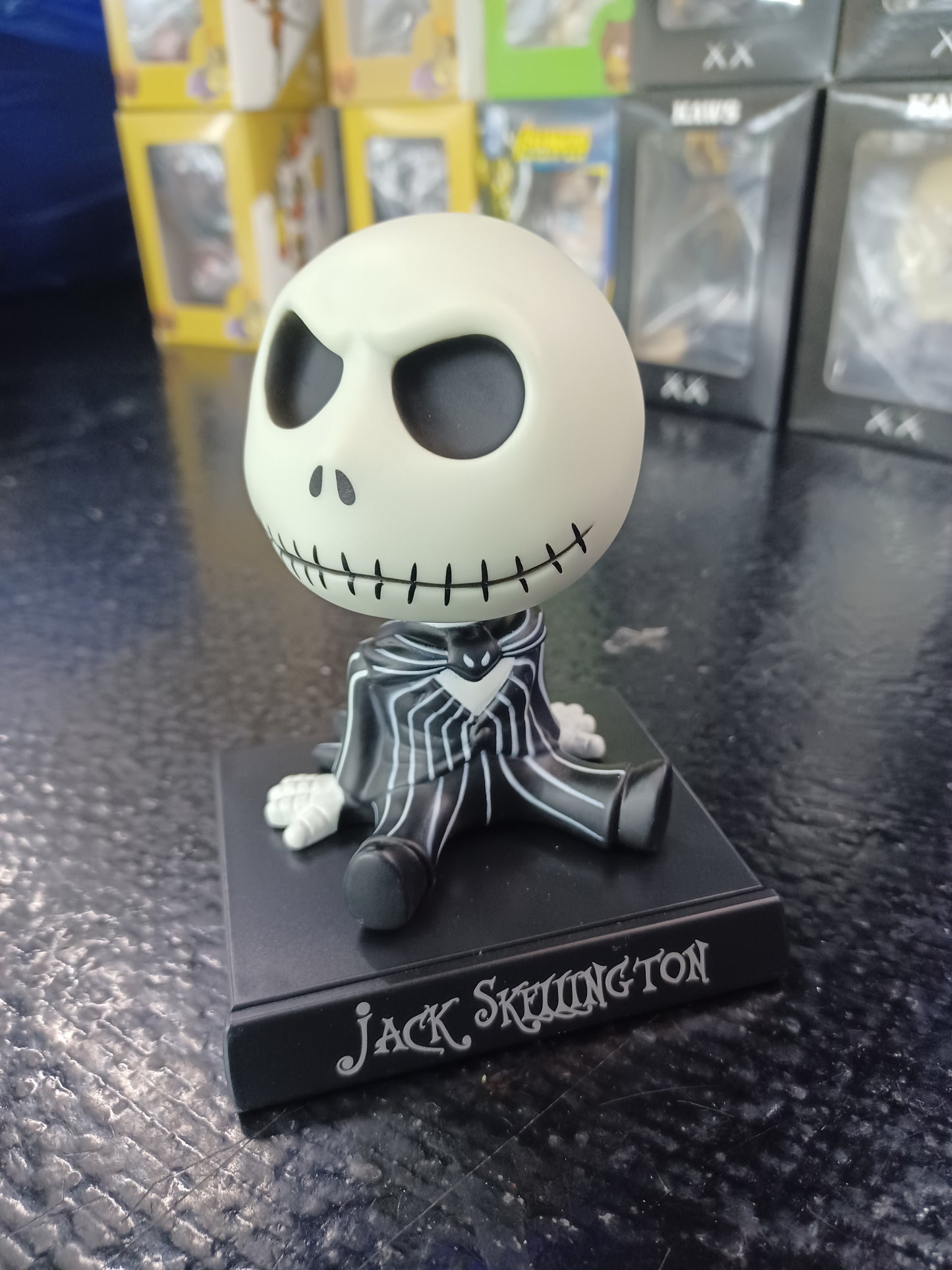 Bobble Head Jack Skelelington Black Ver.