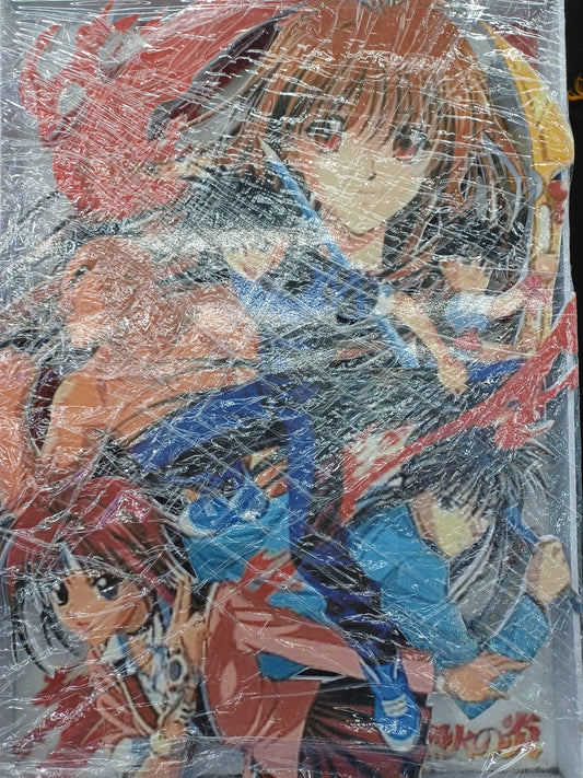 LED Lights Poster Flame of Recca Large