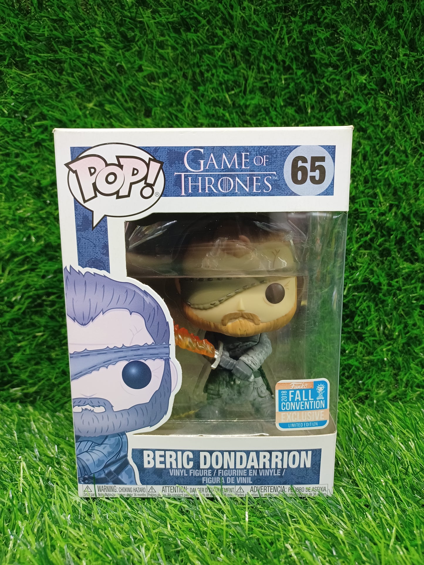 Funko pop Game of thrones beric dondarrion(2018 fall convention)65