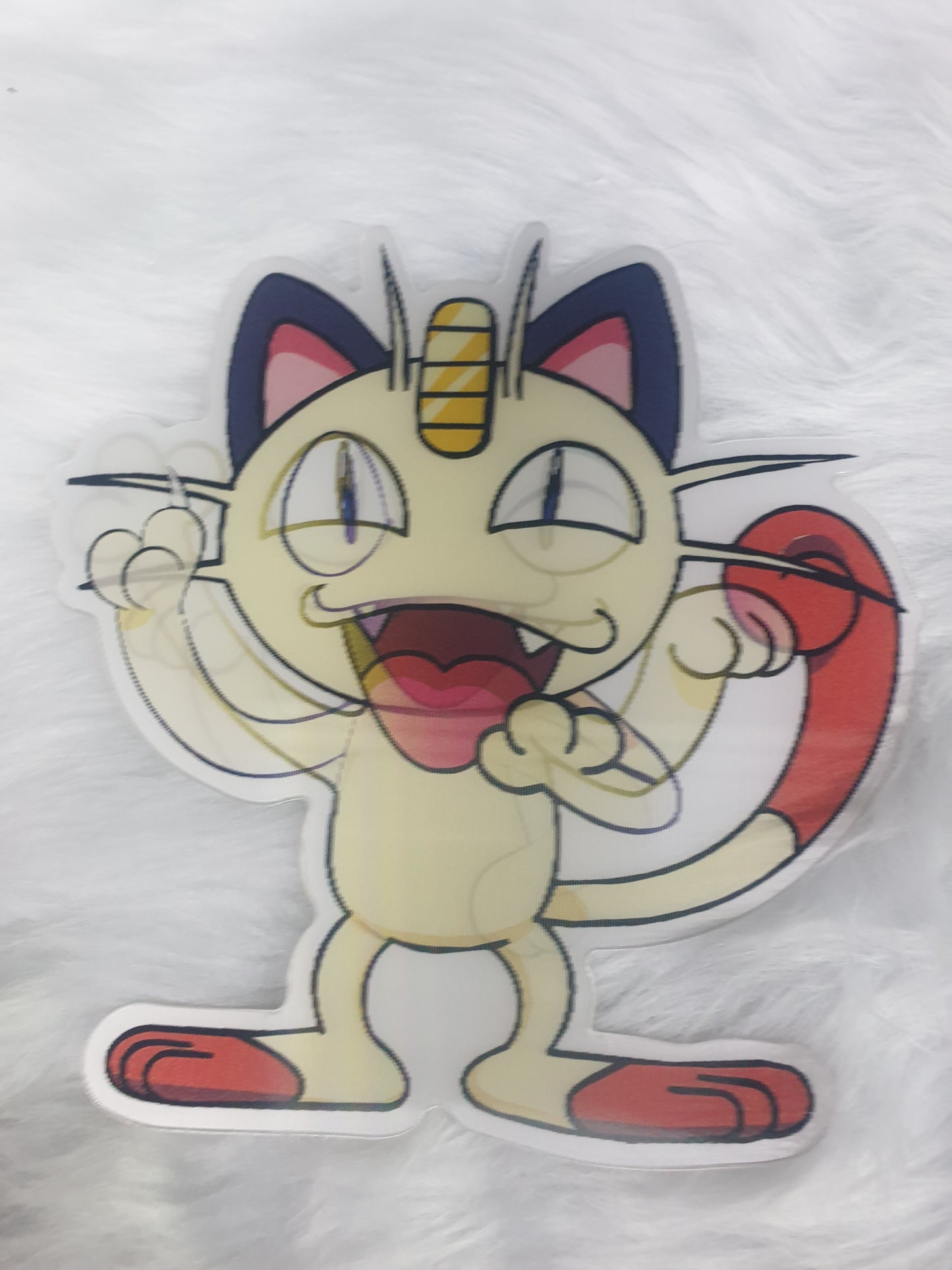 Lenticular Sticker Meowth