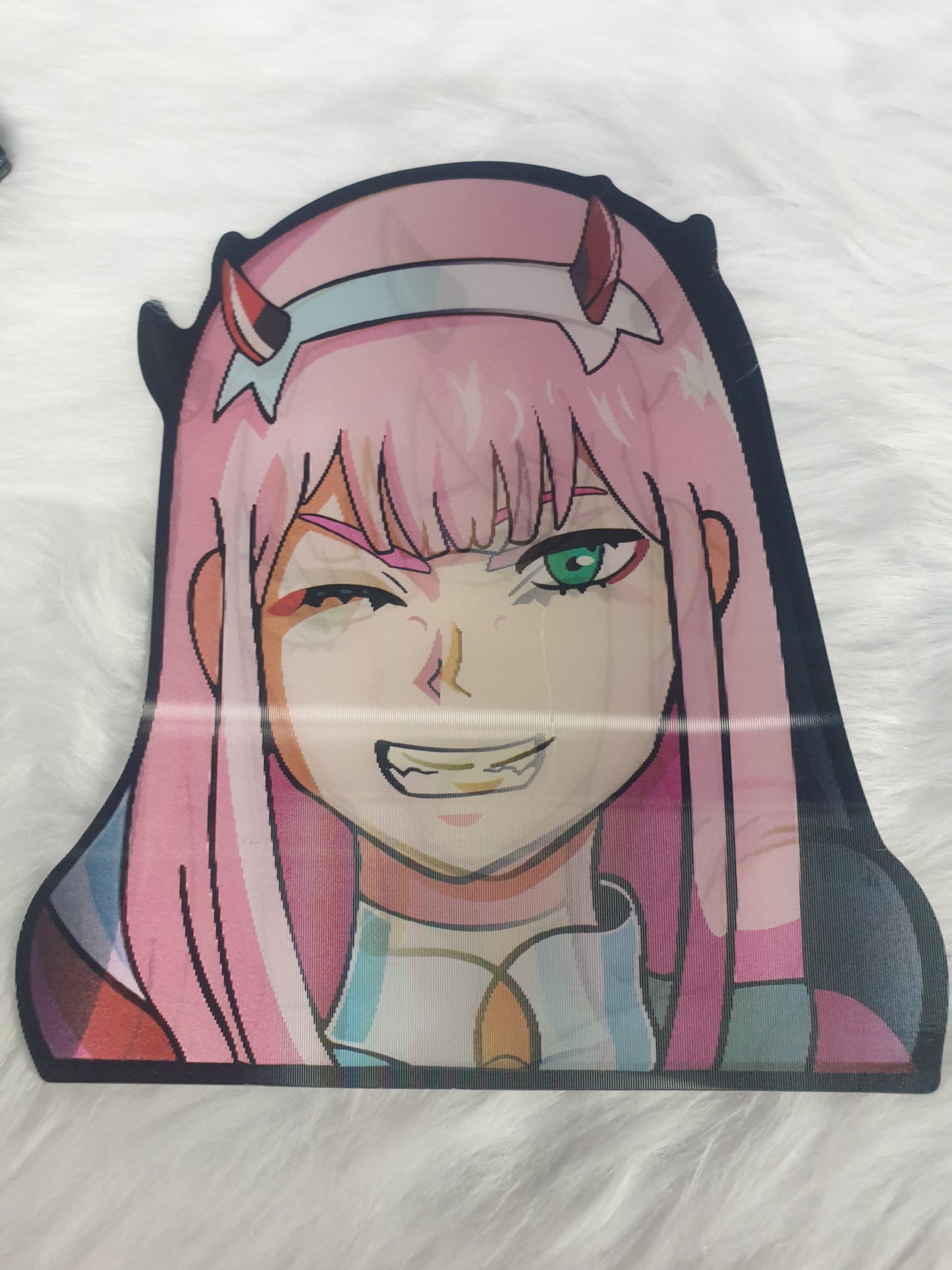 Lenticular Sticker Zero Two