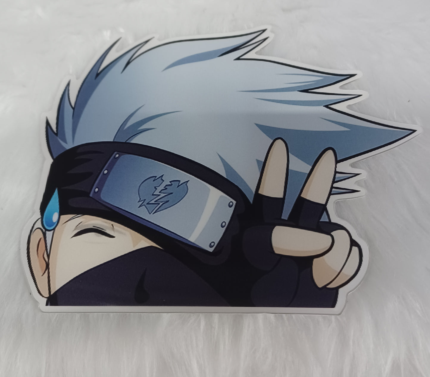 Lenticular Sticker Kakashi Peace Sign