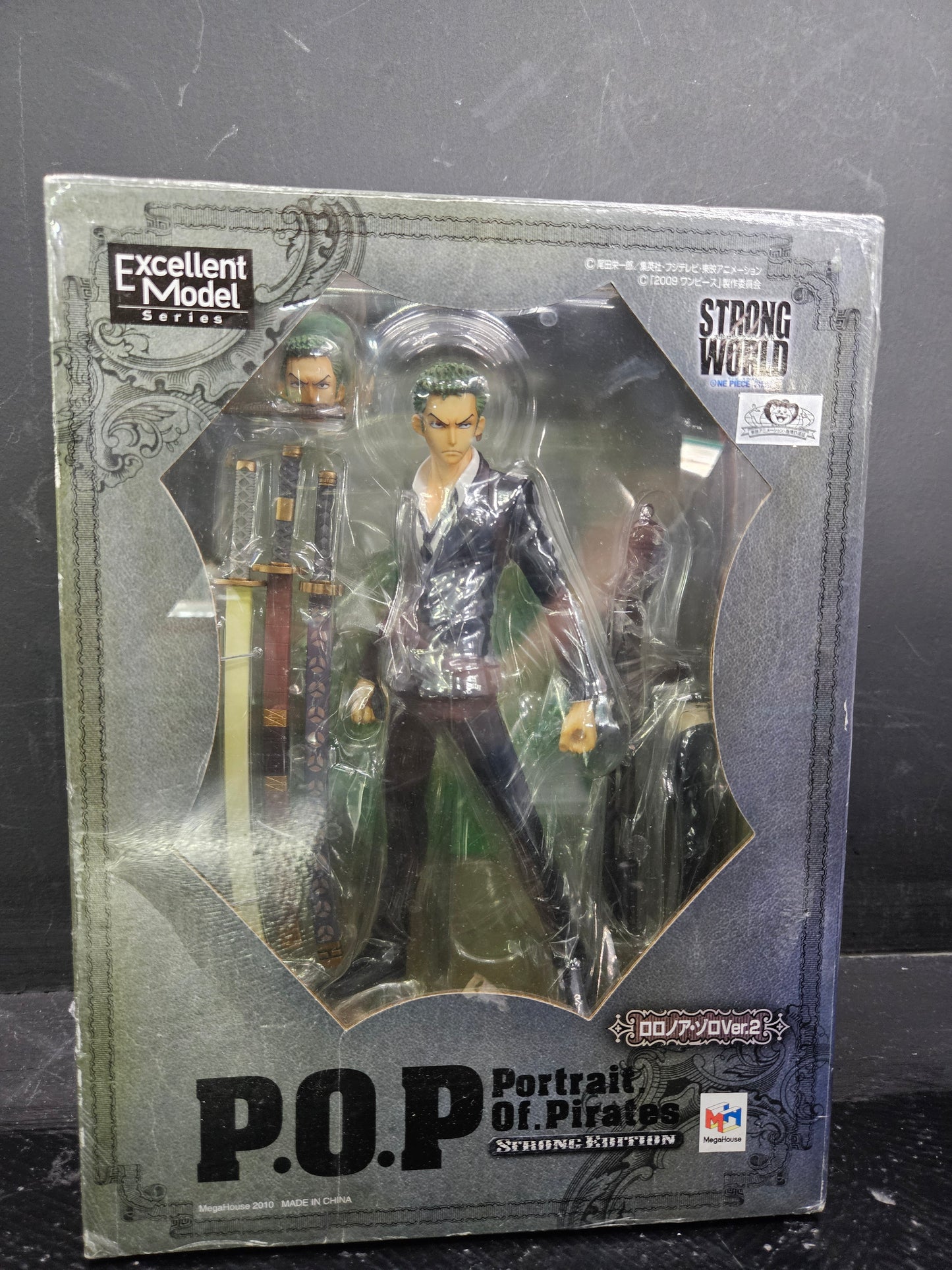 MegaHouse One Piece Strong World Portrait of Pirates Strong Edition Roronoa Zoro Ver. 2