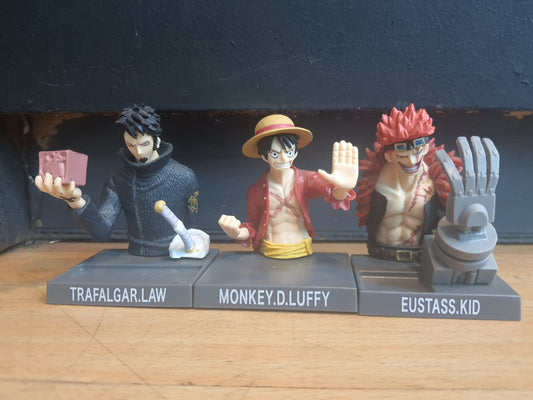 Mascout Desk Tool One Piece Monster Trio Set Loose