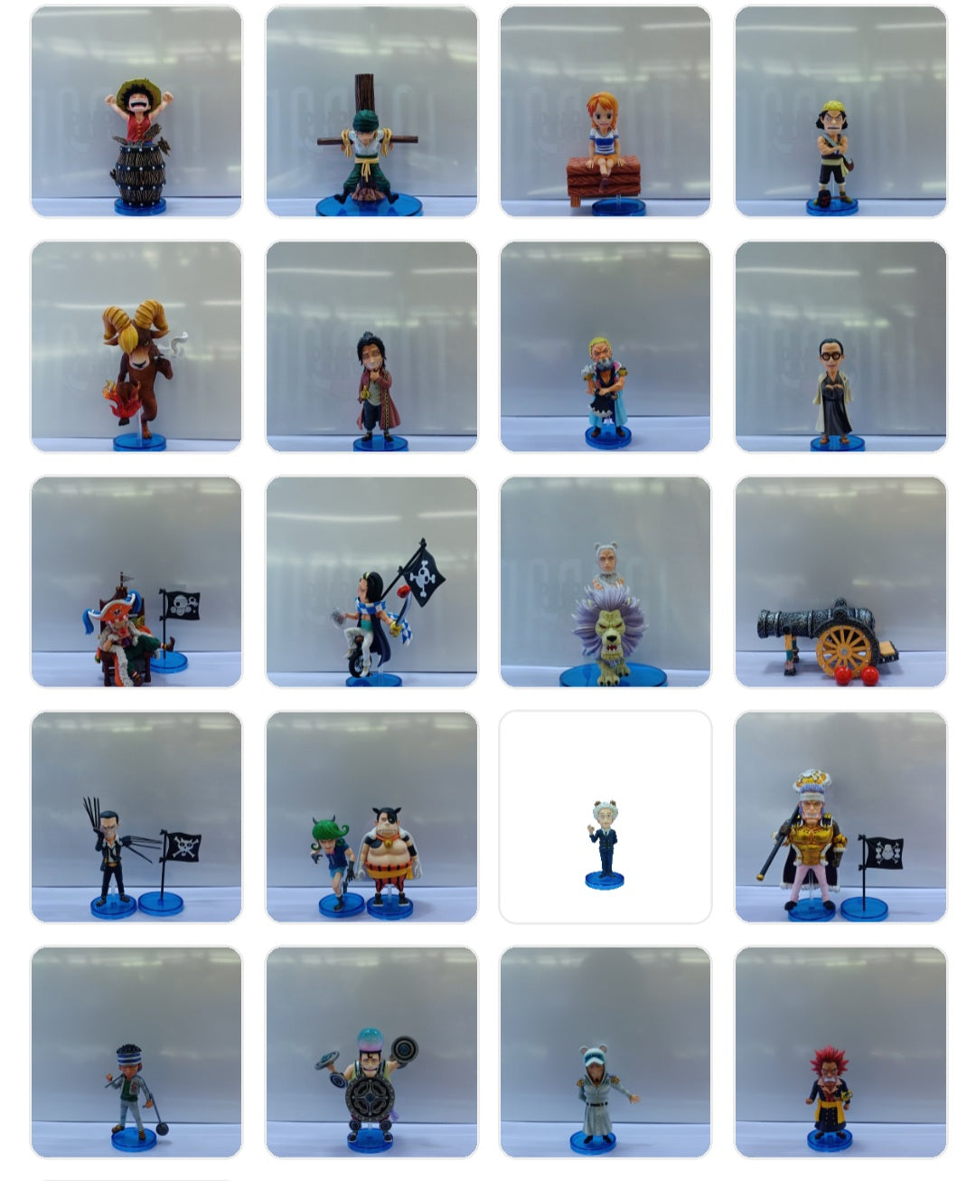 Resin: YZ Studio One Piece East Blue Cast Set of 24