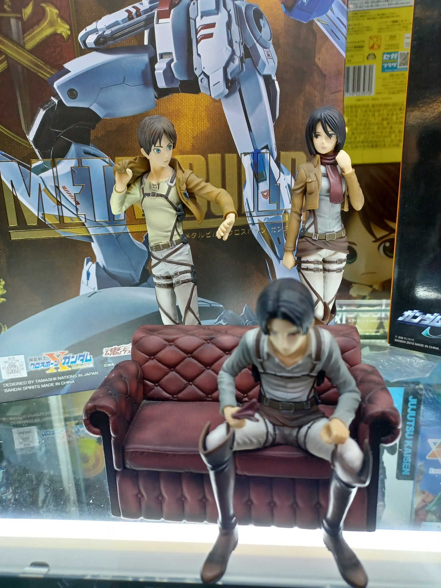 Ichiban Kuji Attack on titan set of 3|Mikasa|Eren| Levi