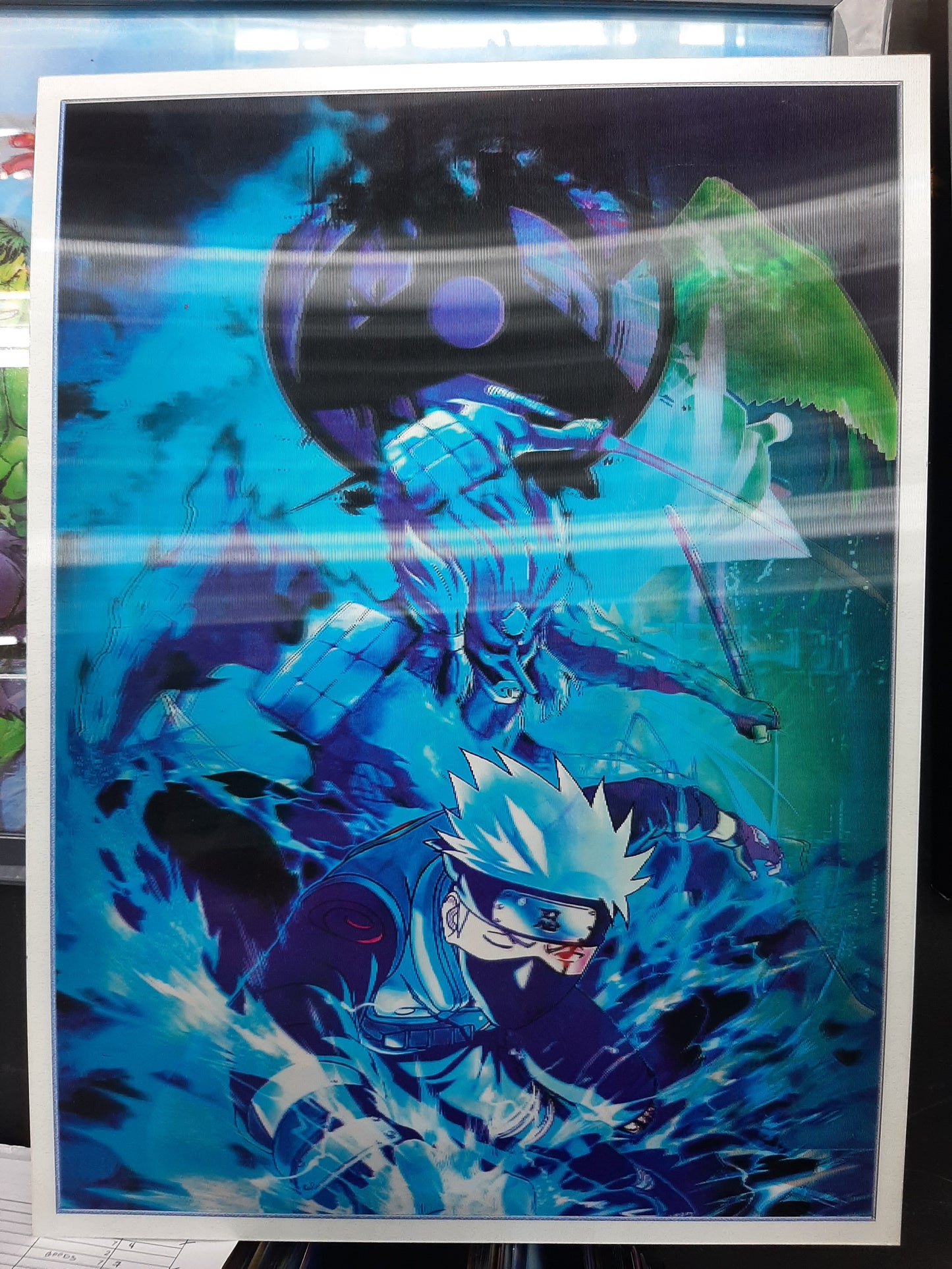 Poster naruto shesui susano/itachi sosano/ kakashi sosano