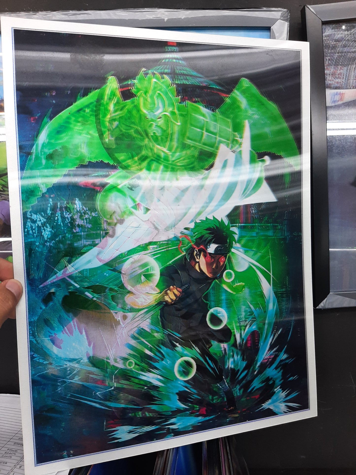 Poster naruto shesui susano/itachi sosano/ kakashi sosano