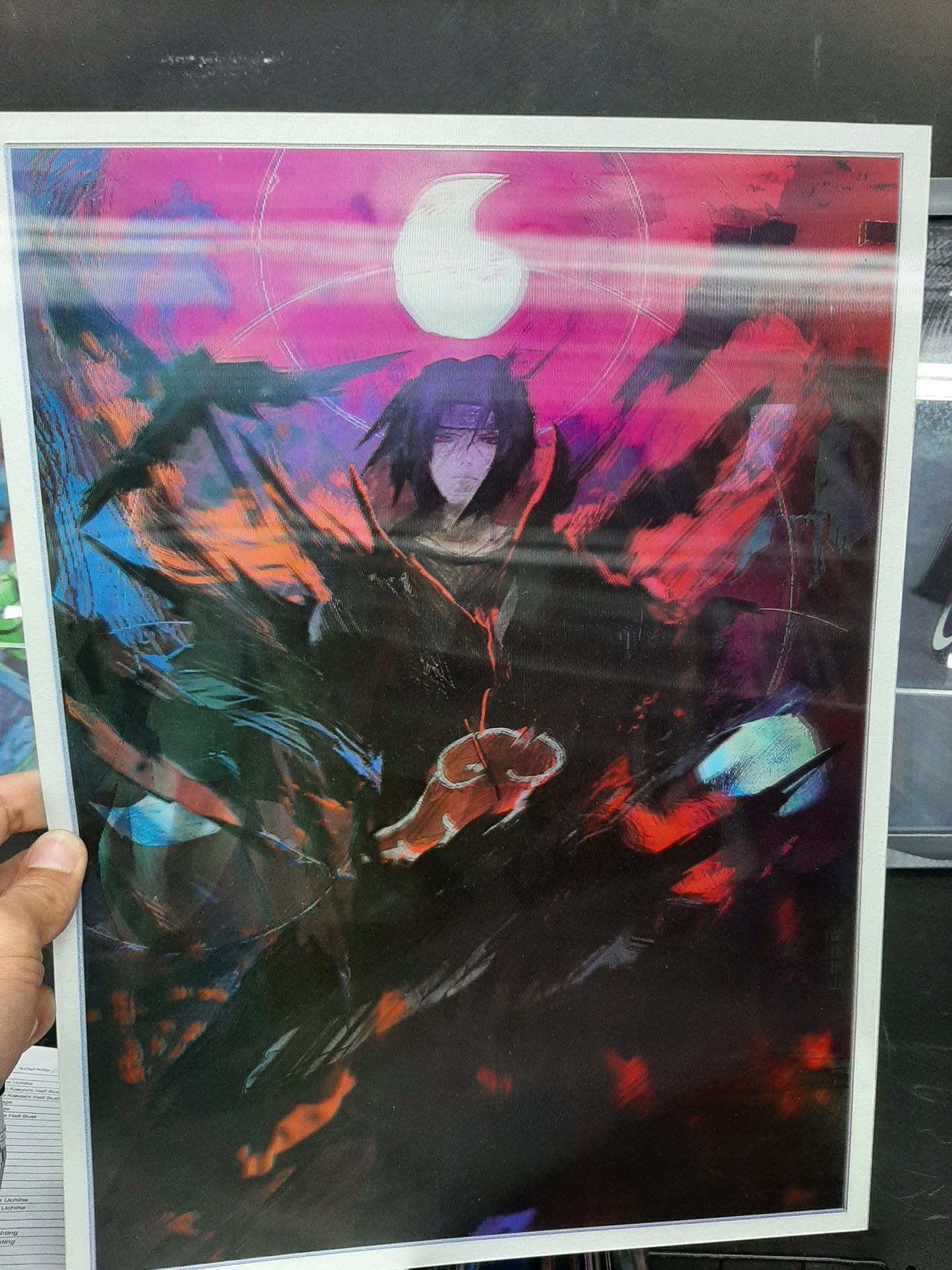 Poster naruto ninja itachi/sosano itachi