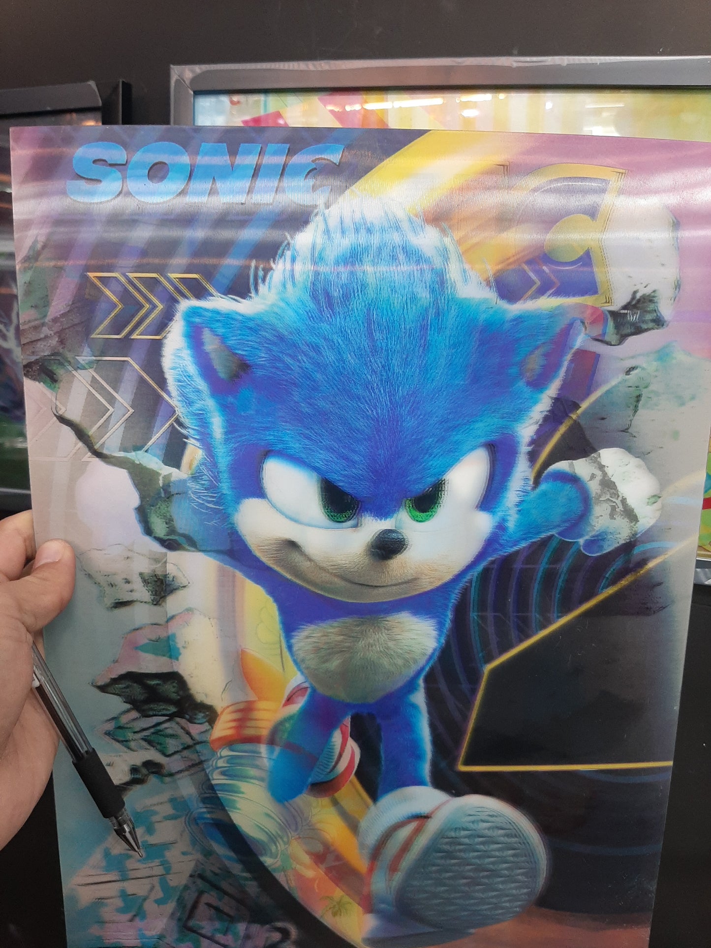 Poster sonic the hedgehog