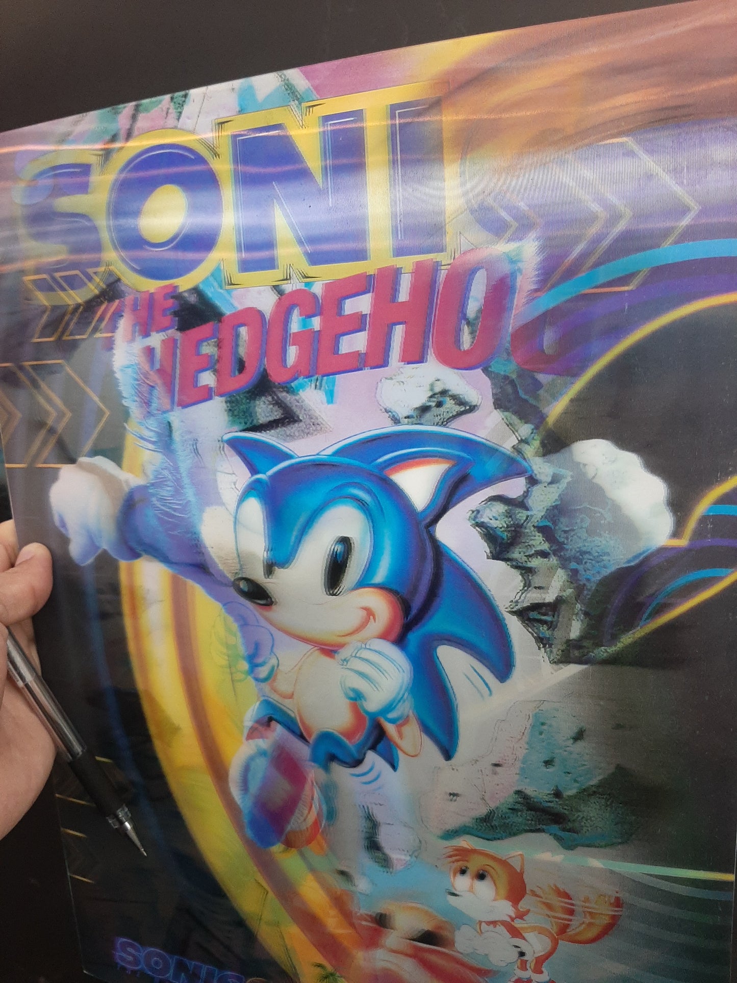 Poster sonic the hedgehog