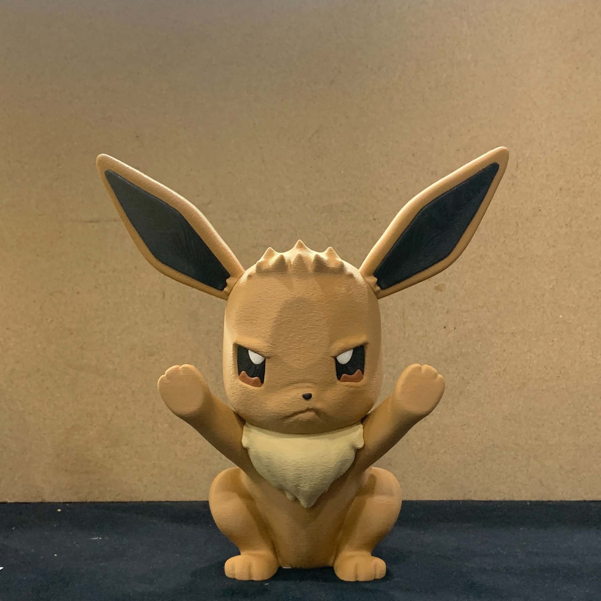 3D Window Print Eevee Angry