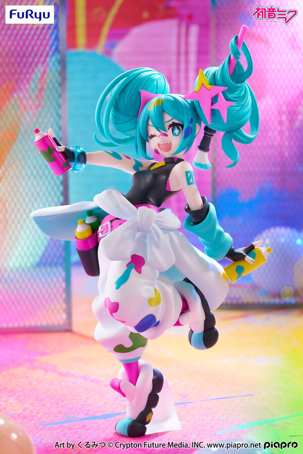FuRyu Trio-Try-iT Hatsune Miku Paint Girl