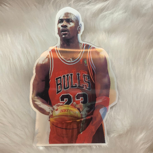 Lenticular Sticker NBA Michael Jordan