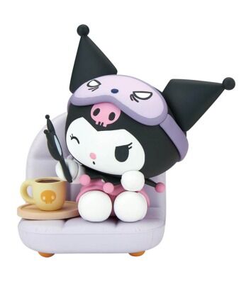 Bandai Spirits Sanrio Nakayoshi Memories Relaxing Time at Home Kuromi