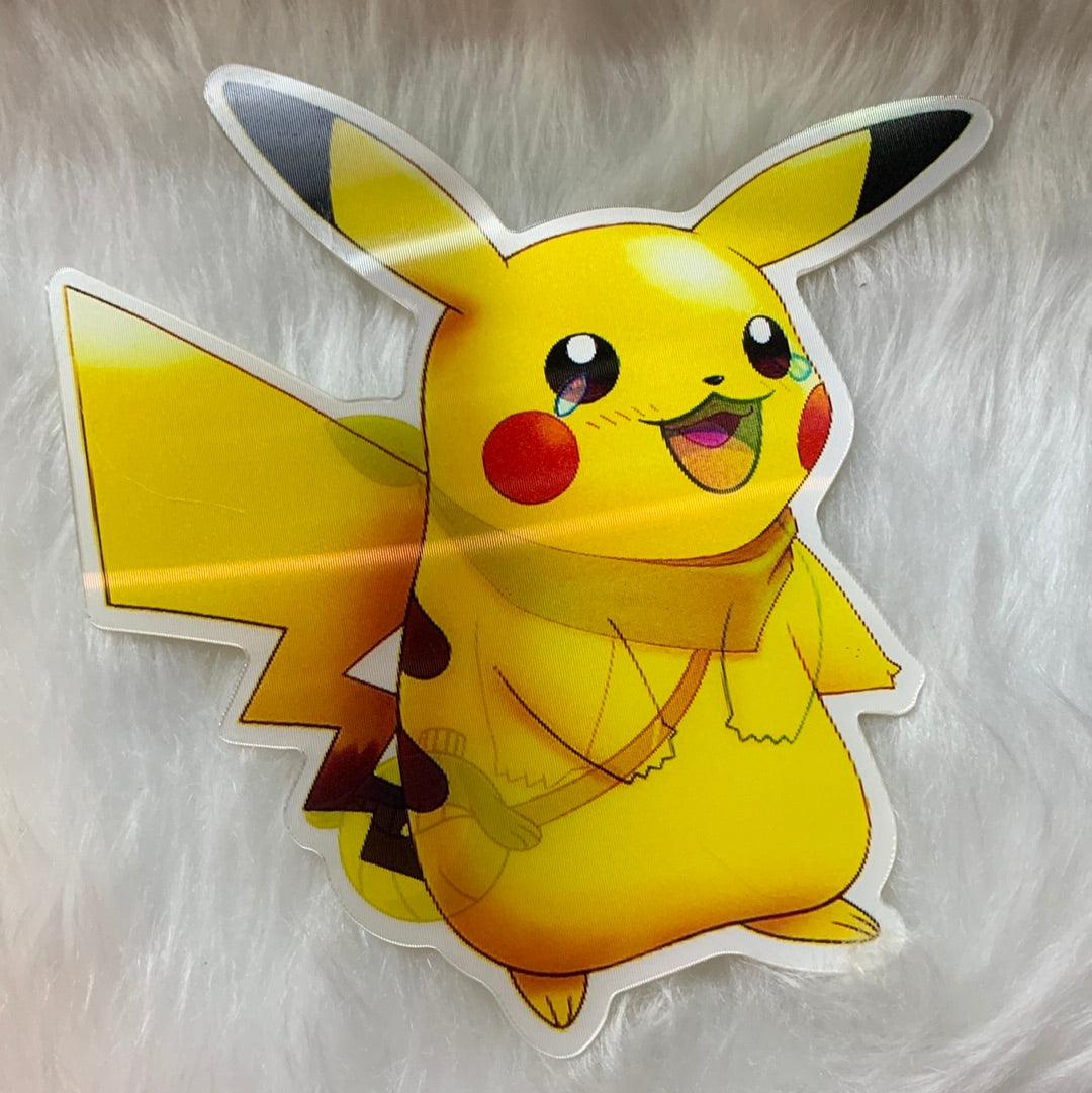 Lenticular Sticker Pikachu