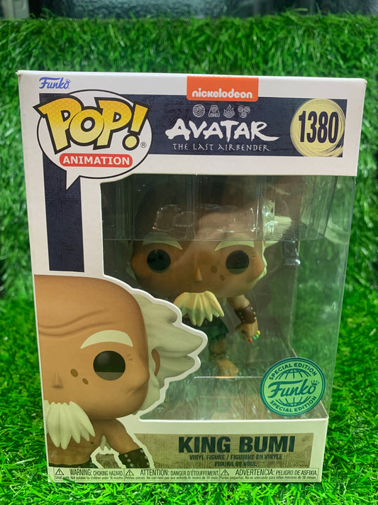 Funko pop Avatar The last air Bender King Bumi 1380