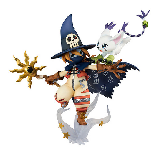 MegaHouse G.E.M. Series Digimon Adventures Wizarmon and Tailmon