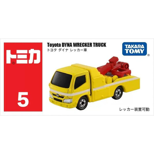Takara Tomy Tomica No. 5 Toyota Dyna Wrecker Truck