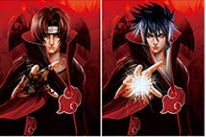 Poster Naruto Itachi/Sasuke Uchiha