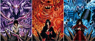 Poster Naruto Sasuke / Itachi / Madara Uchiha