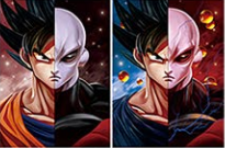 Poster DBZ Goku/Jiren