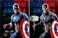 Poster Marvel Captain America