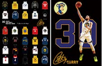 Poster NBA Stephen Curry