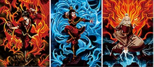 Poster Avatar Zuko/Azula/Iroh