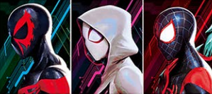 Poster Spider Verse Headbust