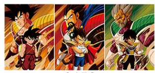 Poster DBZ Father and Son