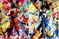 Poster DBZ Goku/Vegeta All Form (2)