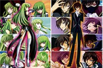 Poster Code Geass C.C/Lelouch