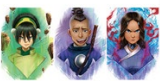 Poster Avatar Katara, Sokka, Toph