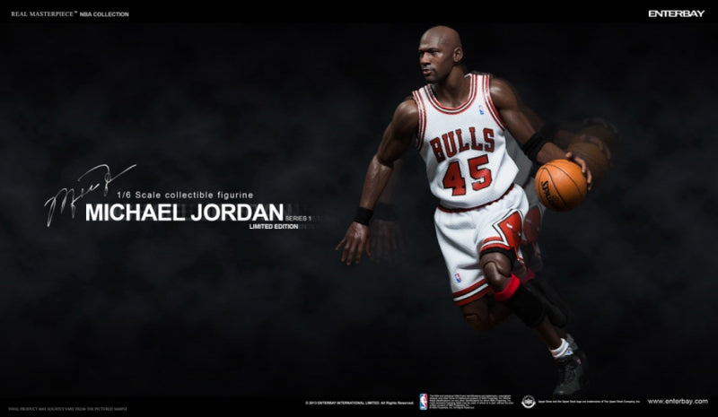 Enterbay Real Masterpiece Michael Jordan I'm Back #45 Limited Edition