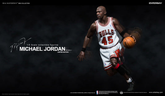Enterbay Real Masterpiece Michael Jordan I'm Back #45 Limited Edition