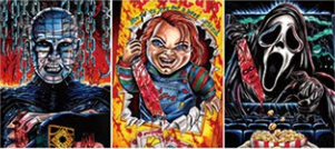 Poster Horror Pinhead Chucky Scream