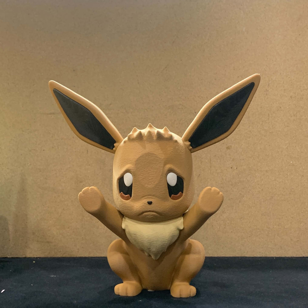 3D Window Print Eevee Sad