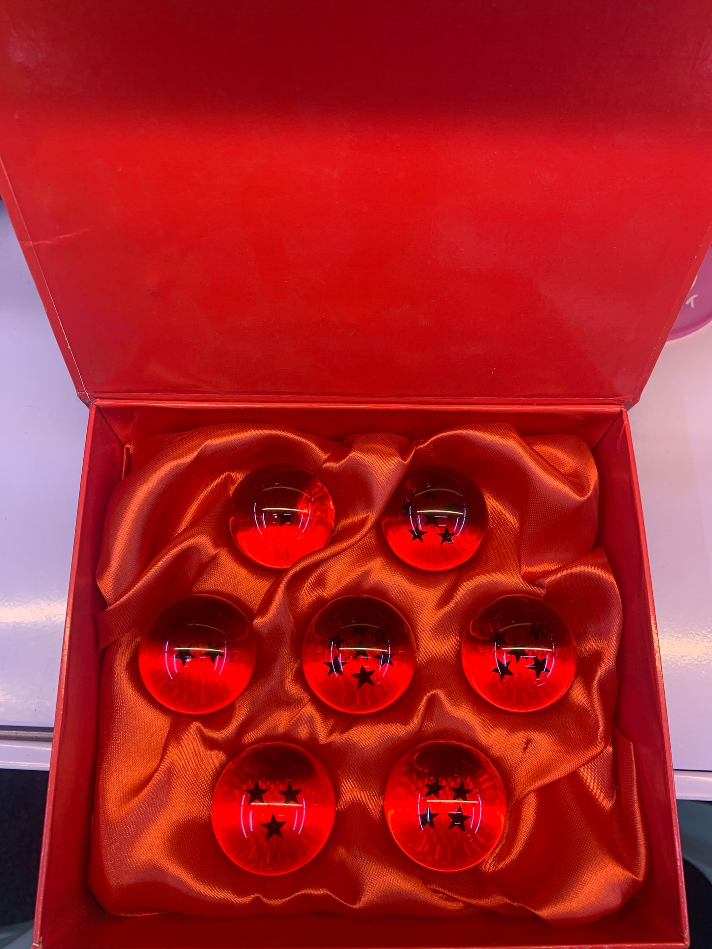 Mini Red Star Dragon Balls