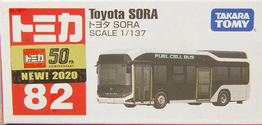Takara Tomy Tomica No. 82 Toyota Sora 1/137 Scale