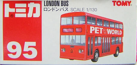 Takara Tomy Tomica No. 95 London Bus 1/130 Scale
