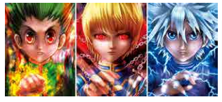 Poster Gon / Killua / Kurapika